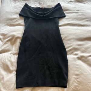 L’agence Off the Shoulder Mini Dress